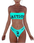Strapless Tube Bikini